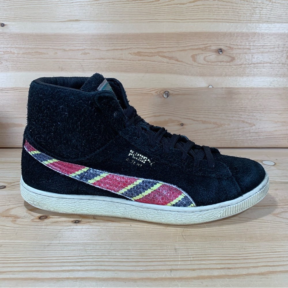 Puma States Mid x Alife Hi Top Sneakers 
# 360134-01
Men’s 9.5 
Black Suede - Picture 2 of 10